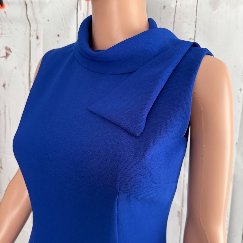 Alex Marie Elegant Blue Sleeveless Dress Size 2